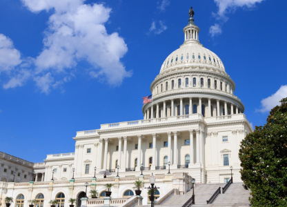 United States Capitol or the Capitol Building in Washington DC , It is the home of the United States Congress and the seat of the legislative branch of the U.S. federal government